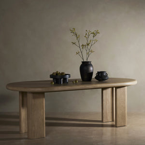 Jaylen Extension Dining Table In Light Oak