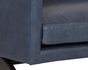 ROGERS SOFA - CORTINA INK LEATHER