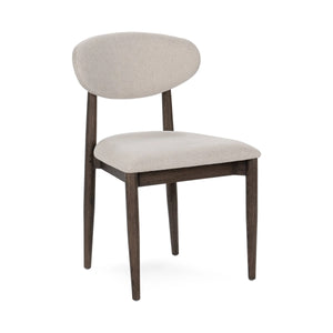Tiber Upholstered Dining Chair Set of 2 - Toasted Brown