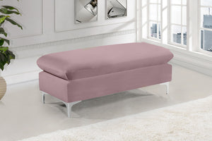 Lucy Ottoman In Pink Velvet