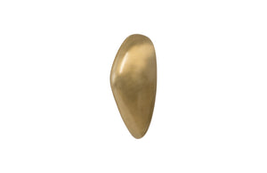 River Stone Wall Tile, Brass Finish, Large