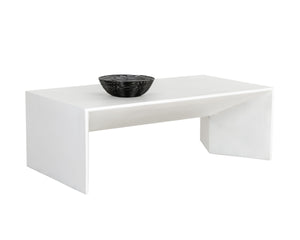 NOMAD COFFEE TABLE - WHITE