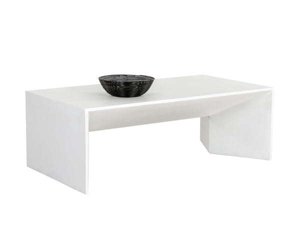 NOMAD COFFEE TABLE - WHITE