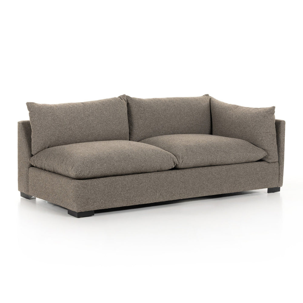 Westwood Sectional In Torrance Rock And Espresso