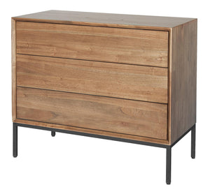Hathaway Chest 3 Drawers In Newton Brown