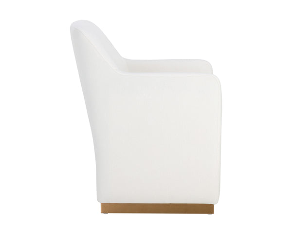 JAIME DINING ARMCHAIR - FIOR VANILLA