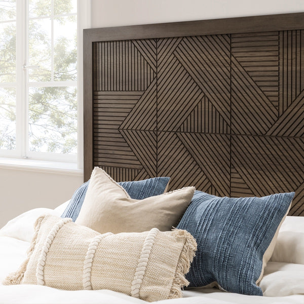 Santa Clara Solid Wood Bed - King in Toasted Brown