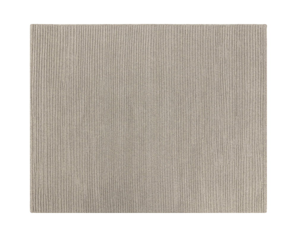 DEVA HAND-WOVEN RUG - TAUPE - 8' X 10'