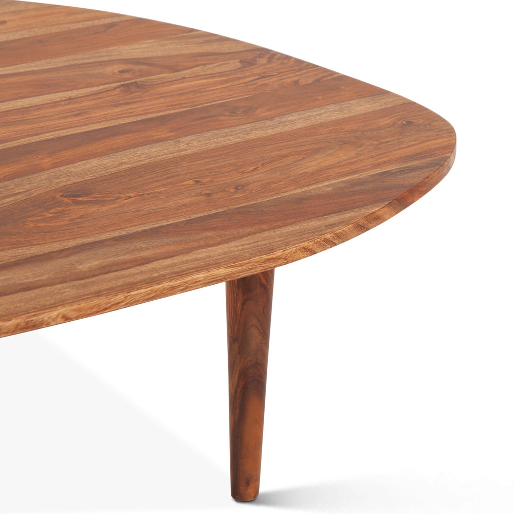 Salem 37" Sheesham Wood Coffee Table, Natural