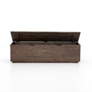 Duncan Trunk In Aged Brown