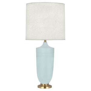 Matte Sky Blue Michael Berman Hadrian Table Lamp