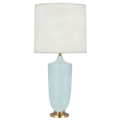 Matte Sky Blue Michael Berman Hadrian Table Lamp