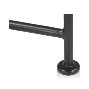 Moe's Cicero Candle Holder Black Iron