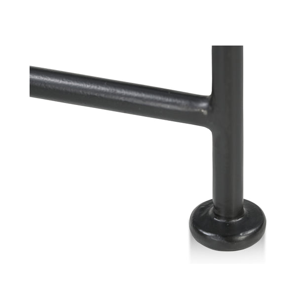 Moe's Cicero Candle Holder Black Iron