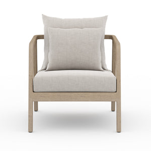 Numa Outdoor Chair in Brown/Stone Grey