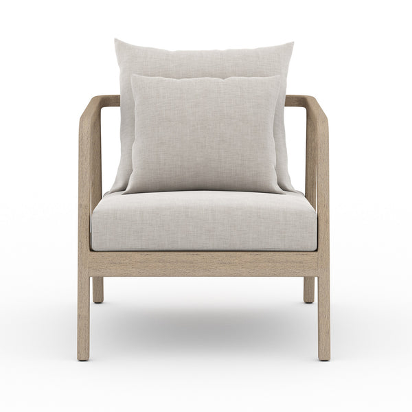 Numa Outdoor Chair in Brown/Stone Grey