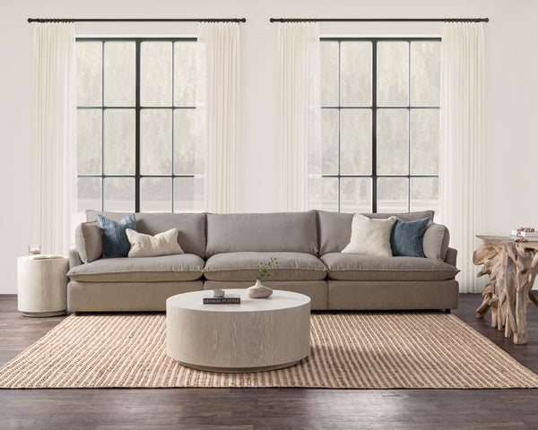 Caplan 3-Piece Modular Sectional in Elite-Charcoal
