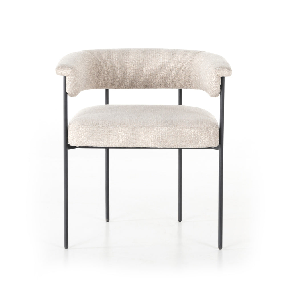 Carrie Dining Chair In Light Camel