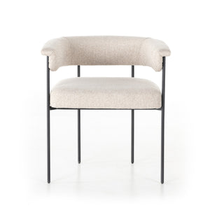 Carrie Dining Chair In Light Camel