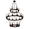Menlo Park AC10004 Chandelier in Oil Rubbed Bronze