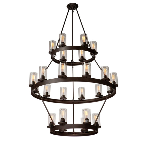 Menlo Park AC10004 Chandelier in Oil Rubbed Bronze