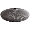 Large Allium Vase in Brown