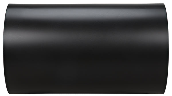 Hera Industrial Steel Coffee Table in Matte Black