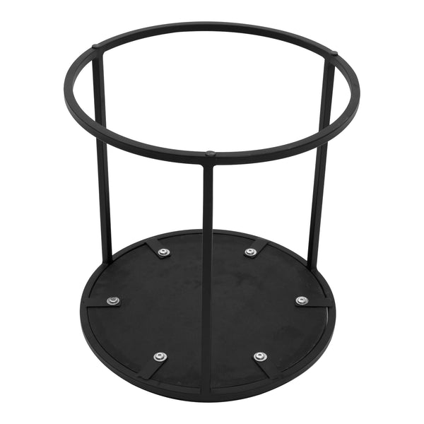 Roost Nesting Tables Black Lava Stone and Iron