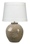Vagabond Ceramic Table Lamp with Linen Shade