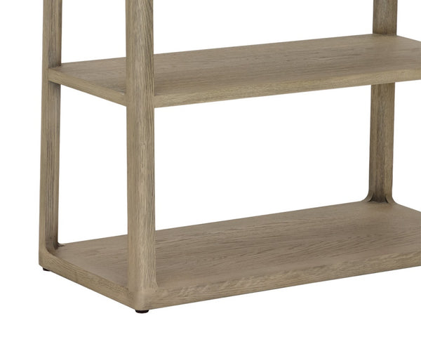 DONCASTER BOOKCASE - LARGE - SMOKE GREY
