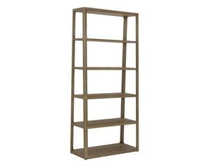 DONCASTER BOOKCASE - LARGE - SMOKE GREY