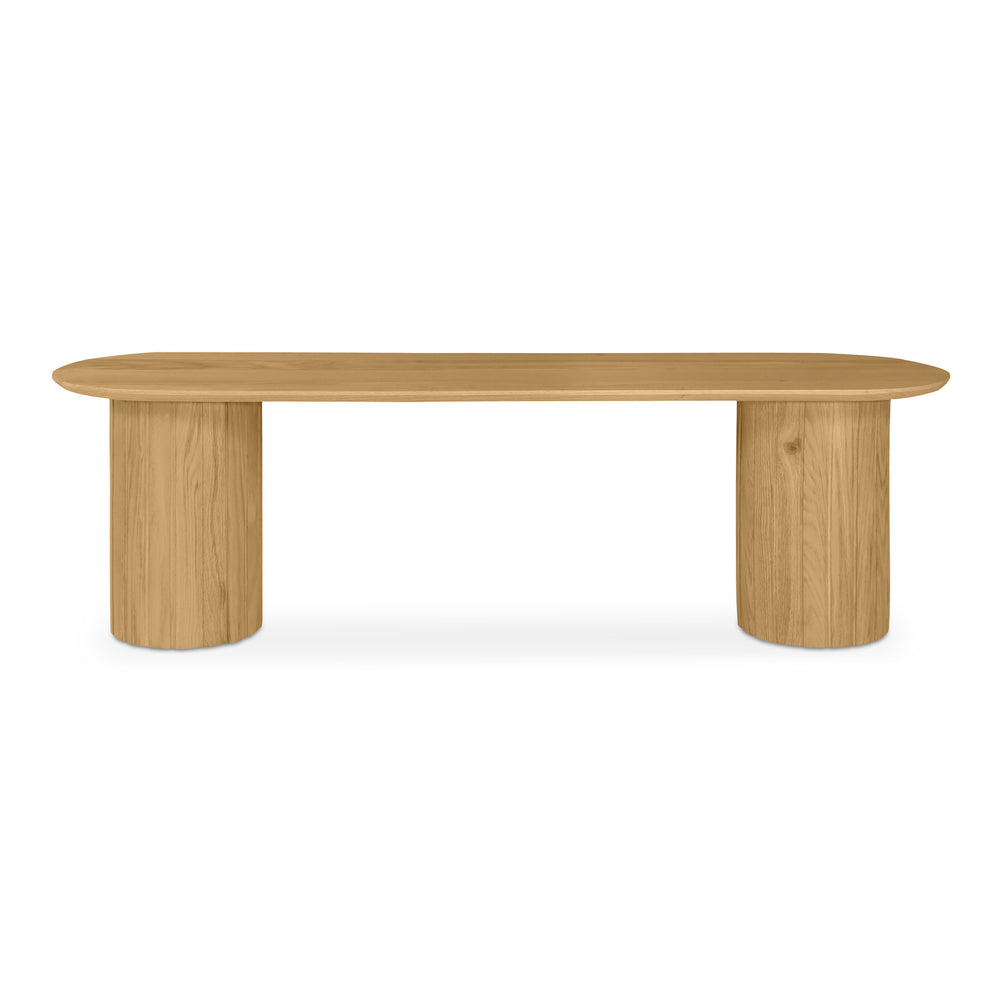 Povera Dining Bench in Natural Oak