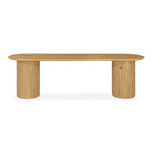 Povera Dining Bench in Natural Oak