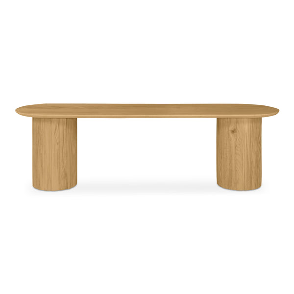 Povera Dining Bench in Natural Oak