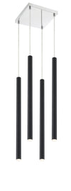 Forest 4 Light Island/Billiard in Chrome Finish