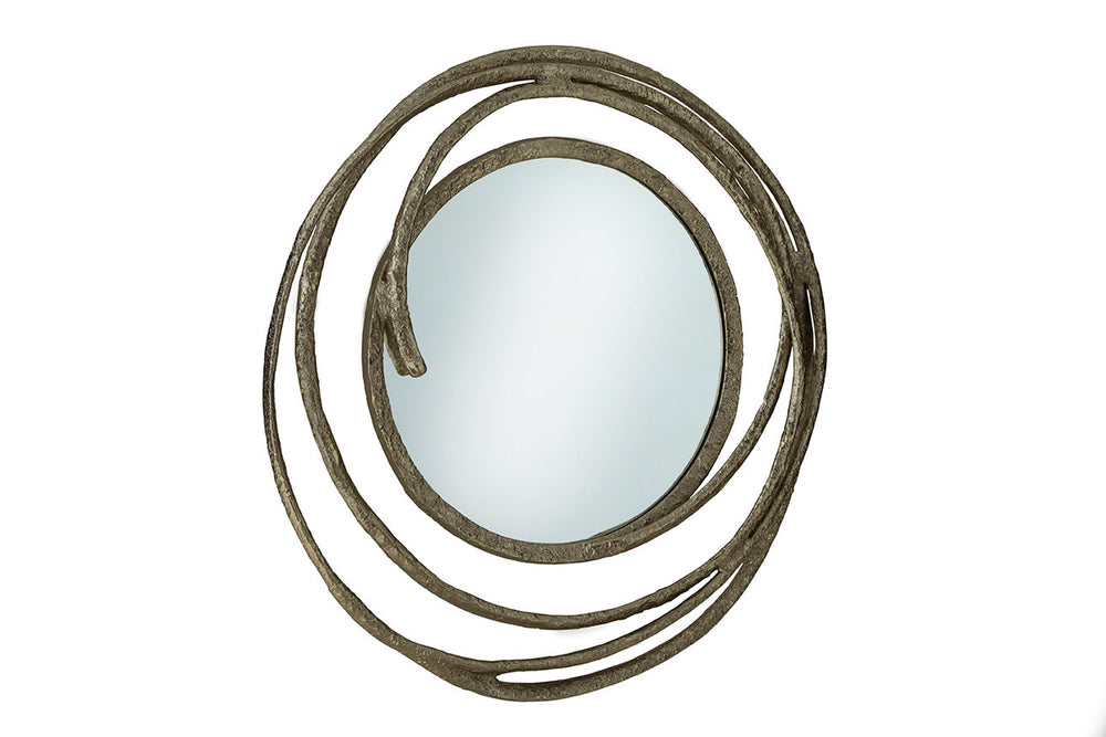Gold Circles Mirror