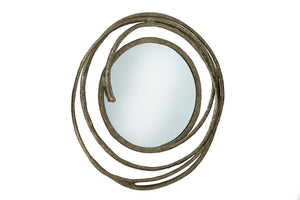 Gold Circles Mirror