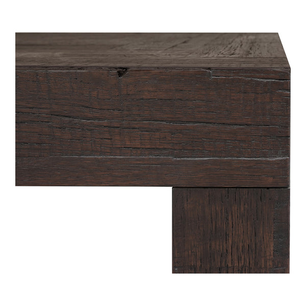 Evander Rustic Brown Reclaimed Oak Coffee Table