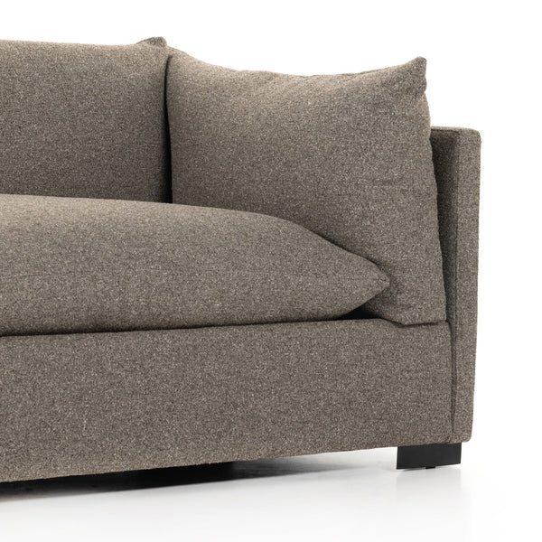 Westwood Sectional In Torrance Rock And Espresso