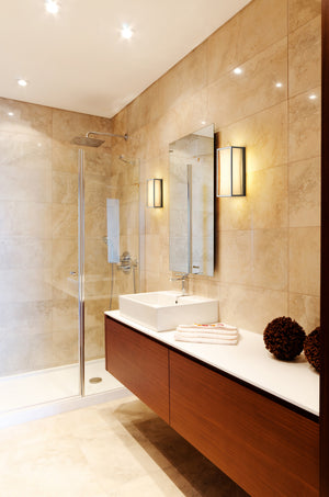 Baden 1 Light Vanity in Chrome Finish