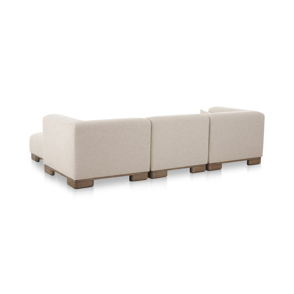 June Lounge Modular Sectional in Oatmeal