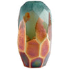 Large Roca Verde Vase in Green and Gold