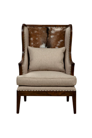 Dark Billings Wing Chair