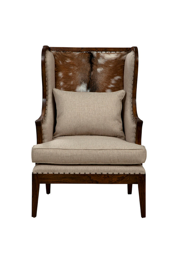 Dark Billings Wing Chair