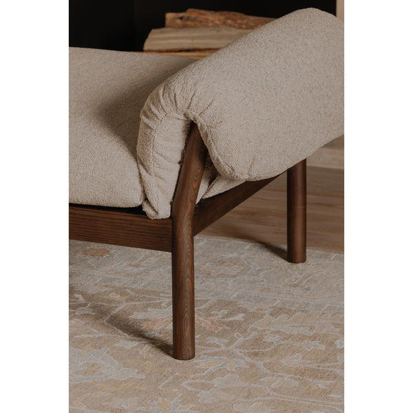 Cardero Daybed with Spindle Detailing in Beige