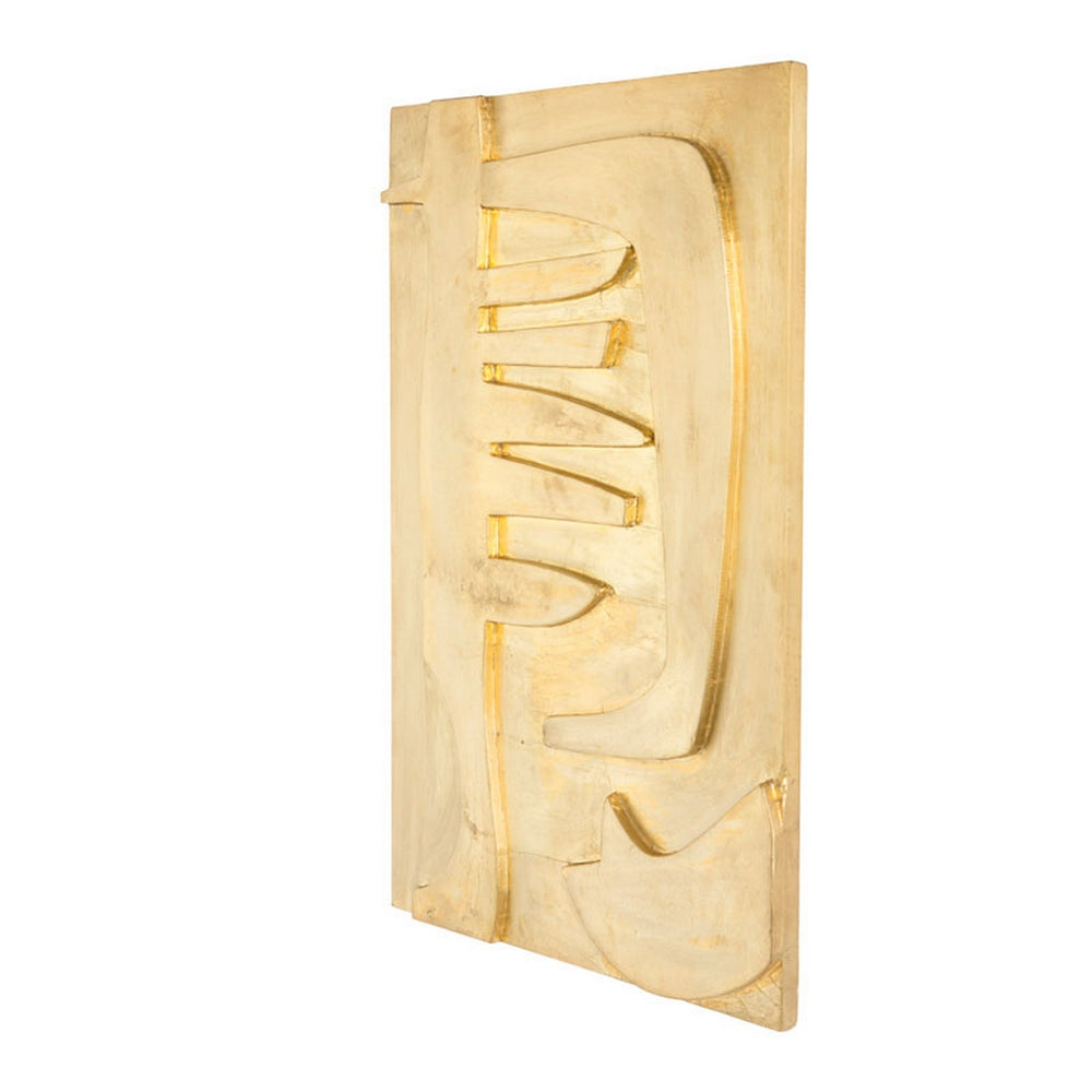 Cladded Brass Wall Art, "Fire" #4 (sold as is)