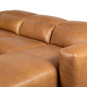 Radley Power Recliner 3-Piece Sectional W/ Chaise - Sonoma Butterscotch
