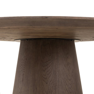 Skye Poker Table - Weathered Dark Oak