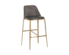 DOVER BARSTOOL - BRAVO PORTABELLA / SPARROW GREY