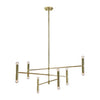 Axis Ceiling Fixture In Gold